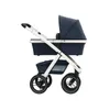 Dubatti Two E2 Kinderwagen 2-in-1 - Satin Gray-Black / Night Blue