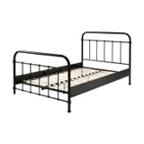 Vipack New York Bed Metaal Zwart 120 x 200 cm
