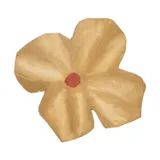 Ferm Living Wandhaak - Poesie Hand-carved Hook - Tan