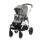 Cybex Gazelle S Kinderwagen - Silver - Stone Grey / Mid Grey