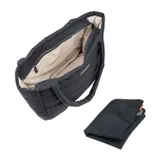 Done By Deer Quilted Changing Tote Bag Black