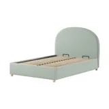 Vipack Moon Storage Bed - 140 x 200 cm - Bouclé Groen