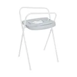 Bebe-Jou Click Badstandaard Metaal - 103 cm - Light Grey