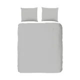 Good Morning Cotton Dekbedovertrek Light Grey 140 x 220 cm
