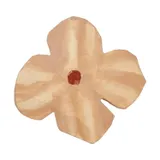 Ferm Living Wandhaak - Poesie Hand-carved Hook - Rose