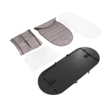 ICandy Peach 7 Reiswieg Bekleding - Porcini Black