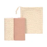 Lässig Hydrofieldoek Rose 60 x 60 cm 2 Stuks