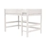 Life Time Hoogslaper Deluxe - White Wash - 152 cm - 120 cm