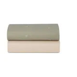 Snüz Hoeslaken Snuzpod Co-Sleeper - 2 Pack - Sage Cross