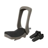 Urban Iki Junior Fietsstoeltje - Suzume Grey/Bincho Black - Zonder Montagekader