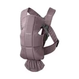 BabyBjörn Mini Cotton Draagzak - Donkerpaars