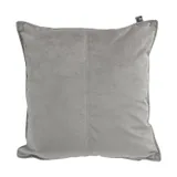 Overseas Middlestitch Velours Kussen Smoke 45 x 45 cm