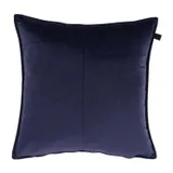 Overseas Middlestitch Kussen - 60 x 60 cm– Velours – Navy