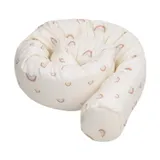 Julius Zöllner Organic Bedomrander – Créme - Rainbow – 180 cm