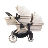 ICandy Peach 7 Twin Kinderwagen - Essentiel Bundel - Biscotti 