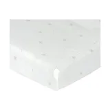 Nanami Bird Hoeslaken - 60 x 110/120 cm - Off White