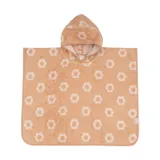 Jollein Jacquard Badponcho - 2-zijdig - Badstof - Flower