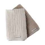 Leander Hydrofiele Doeken Organic Muslin - 2 Stuks - Cappuccino / Mocca