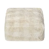 Lorena Canals Vichy Poef - Ivory