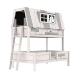 LIFETIME Kidsrooms My Hangout Stapelbed - White Wash
