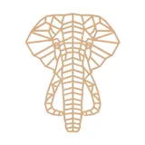Casa Sentir Olifant Wanddecoratie - Medium - Naturel