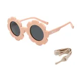 Maesy Dreumes en Peuter Zonnebril - Fleur - 1 t/m 3 jaar - Licht Roze