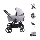 ICandy Core 2 Kinderwagen 3-in-1 - Complete Travel Bundel - Storm Grey
