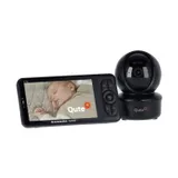Qute Beeldbabyfoon Q-Connection Smart WIFI 2-IN-1 5HD - Zwart