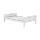 LIFETIME Kidsrooms Eenpersoonsbed - 120x200 cm - Premium Rolbodem - Wit  