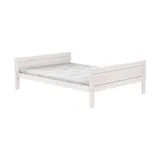 LIFETIME Kidsrooms Eenpersoonsbed - 140x200 cm - Premium Rolbodem - White Wash 