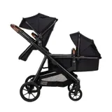 Qute Q-Twin Duowagen - Jeans Zwart