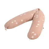 Julius Zöllner Organic Voedingskussen Hoes Nappi – Roze – Birdy – 190 cm