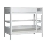 LIFETIME Kidsrooms Stapelbed Luxe Rechte Trap Wit Gelakt
