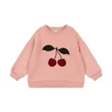 Konges Sløjd Lou Terry Sweater - 12 Mnd - Mellow Rose