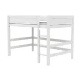Life Time Hoogslaper Deluxe - Wit Gelakt - 152 cm - 120 cm