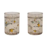 Konges Sløjd Glitterbekers 2-Pack - Lemon