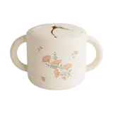 Mushie Snackbeker - Pink Flowers