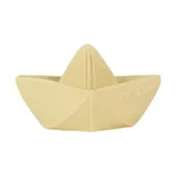 Oli & Carol Bad- en Bijtspeeltje Origami Boot - Vanilla