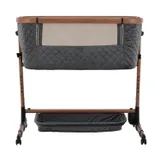 Qute Q-Wiggle Electric Co-Sleeper - Antra / Walnut