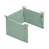 Julius Zöllner Muslin Bumper - Groen - 180×35 cm
