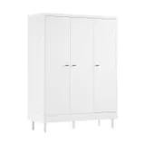 Vipack Kleerkast 3-Deurs - Forrest Beuk - Wit