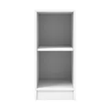 LIFETIME Kidsrooms All-In-One Locker Laag + Legplank/Roede - Wit Gelakt