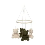 Jollein Teddy Bear Mobiel Leaf Green / Naturel