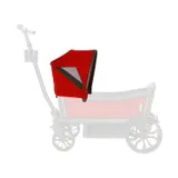 Veer Zonnekap Pele Red