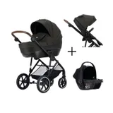 Puck Carl Kinderwagen 3-in-1 - Donkergroen