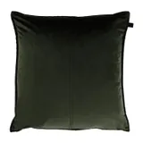 Overseas Middlestitch Kussen - 60 x 60 cm– Velours – Olive