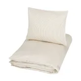 Cam Cam Copenhagen Dekbedovertrek Set Junior - Classic Stripes Camel - 100 x 135 cm