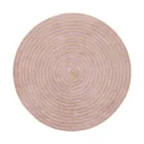 Tapis Petit Vloerkleed Robin - Lila Pink - 110 x 110 cm