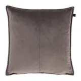 Overseas Middlestitch Kussen - 60 x 60 cm– Velours – Taupe