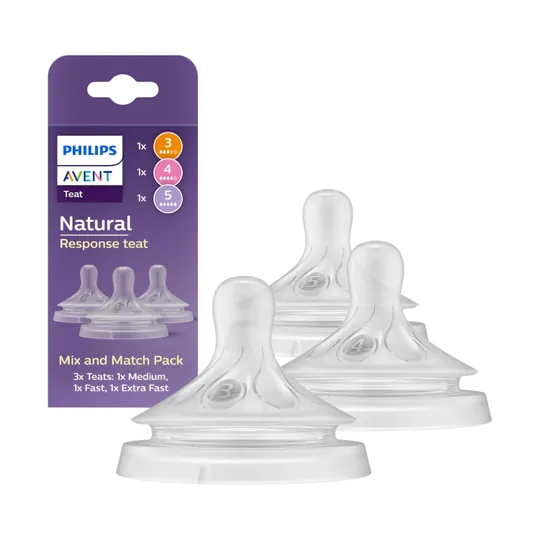 Philips Avent Natural Response Speen – Mix & Match – 3 stuks – Flow 3/4/5